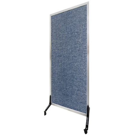 Aarco Freestanding Full Fabric Panel 72"x36" Sapphire FFP7236745